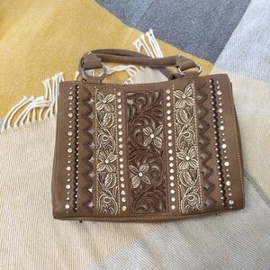 American Bling Leather Purse